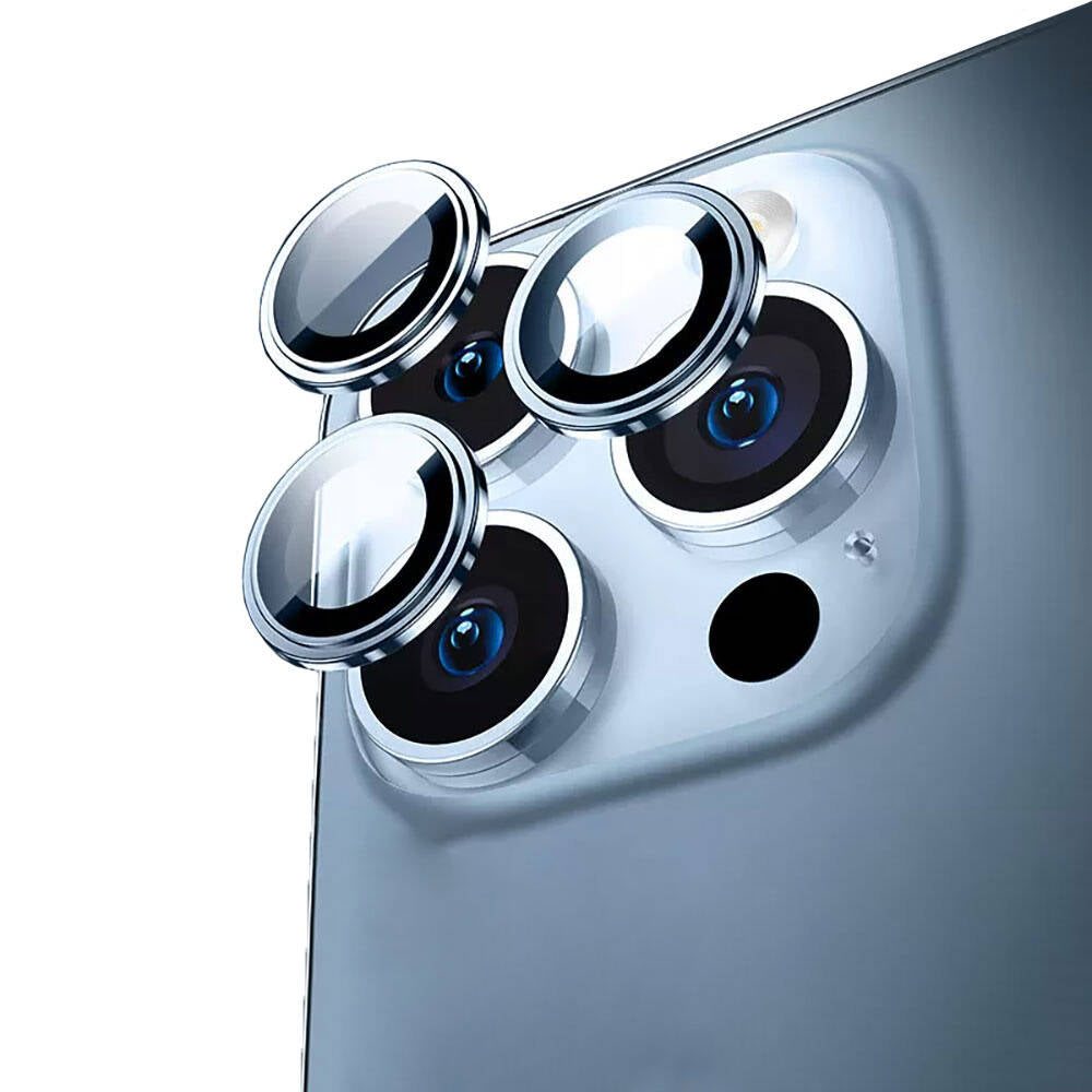 Wiwu iPhone 16 Pro Max Lens Guard Metal Kamera Lens Koruyucu Wiwu iPhone 16 Pro Max Lens Guard Metal Kamera Lens Koruyucu
